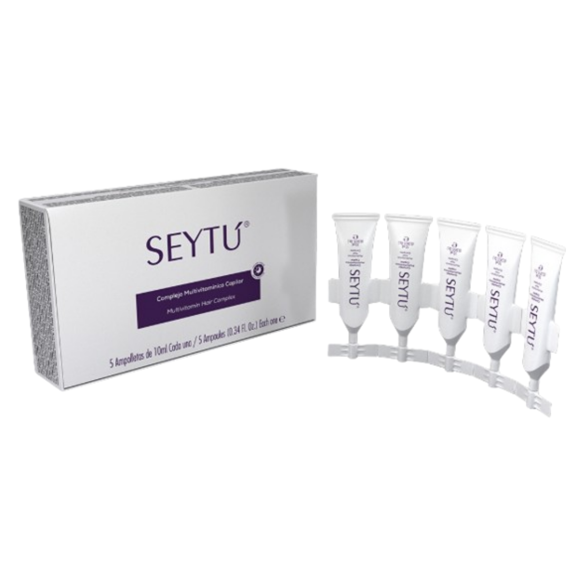 Complejo Multivitamínico Capilar 10ml/ampolleta x 5 – Nutrición intensa para cabello débil y sin vida