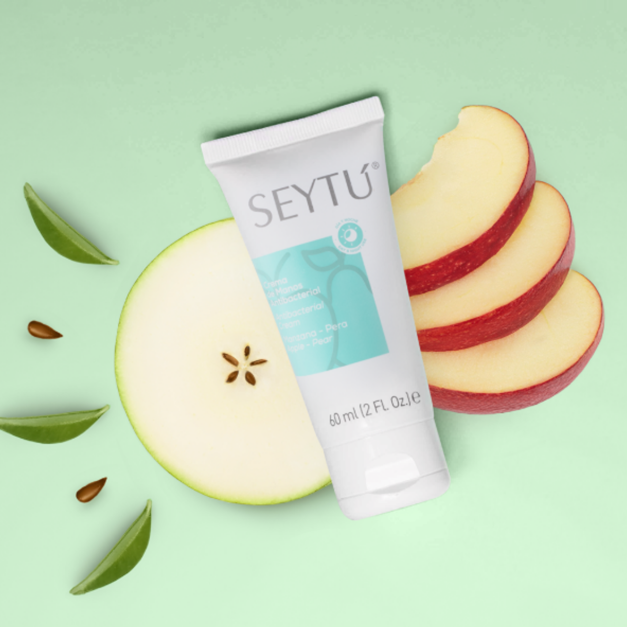 Crema de Manos Antibacterial Manzana Pera – Hidratación y protección en un solo paso