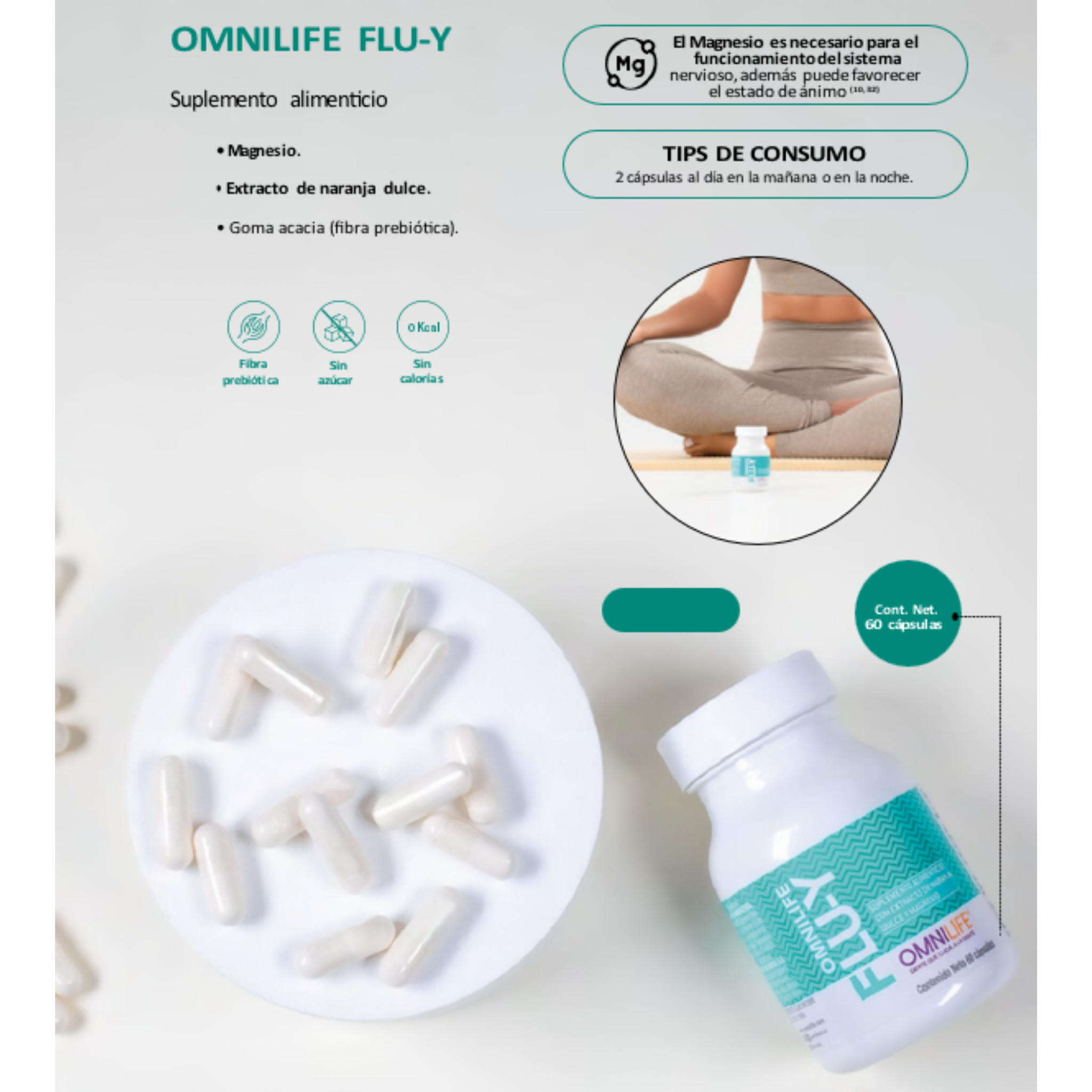 FLU-Y Magnesio: Equilibrio nervioso y emocional desde la naturaleza
