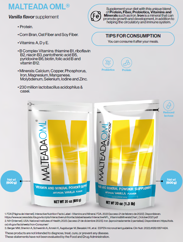 Malteada OML – Omnilife Doypack 600g