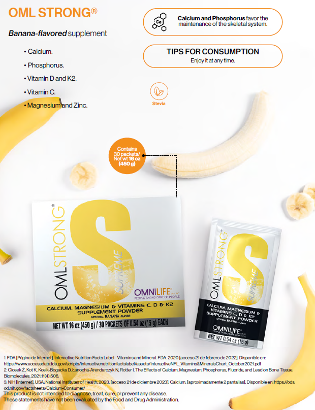 STRONG Supreme – Fortalece tus huesos con cada sorbo