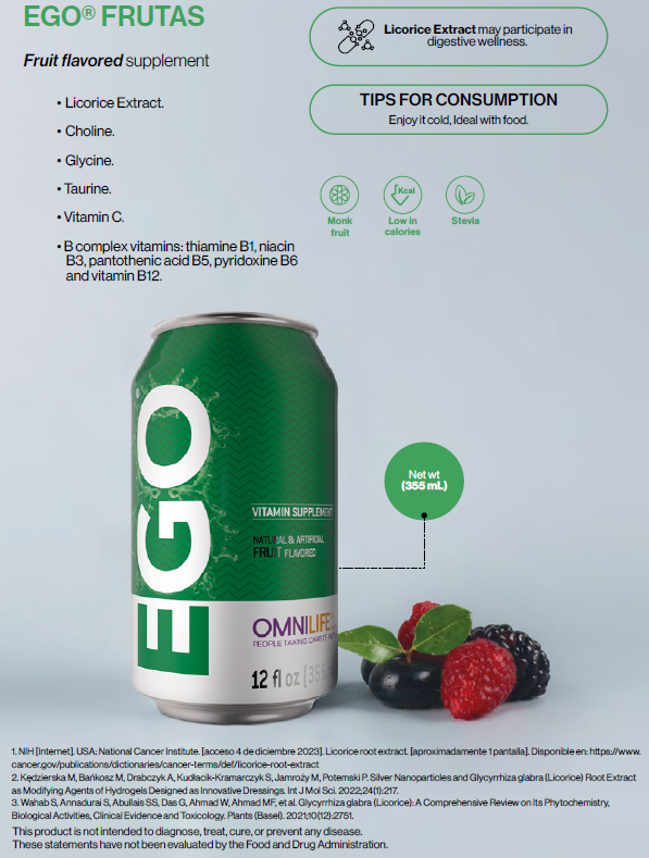 EGO Frutas del Bosque | Detox Natural y Refrescante para Tu Cuerpo (Six Pack)