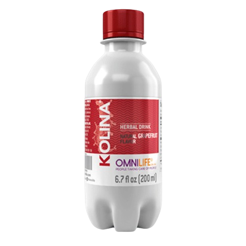 KOLINA – Bebida Herbal Carbonatada con Vitamina C y Sabor Toronja (200ml) Six Pack