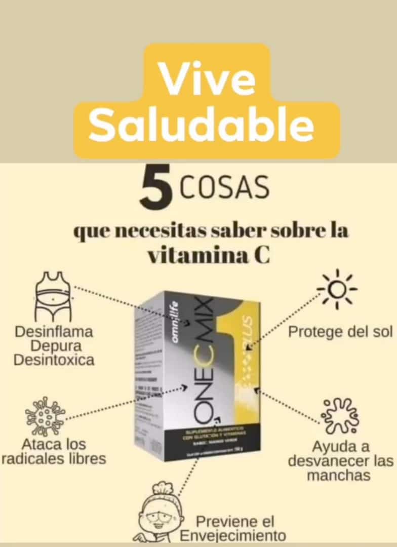 ONE C MIX Plus: Antioxidante poderoso y defensa celular para una salud total