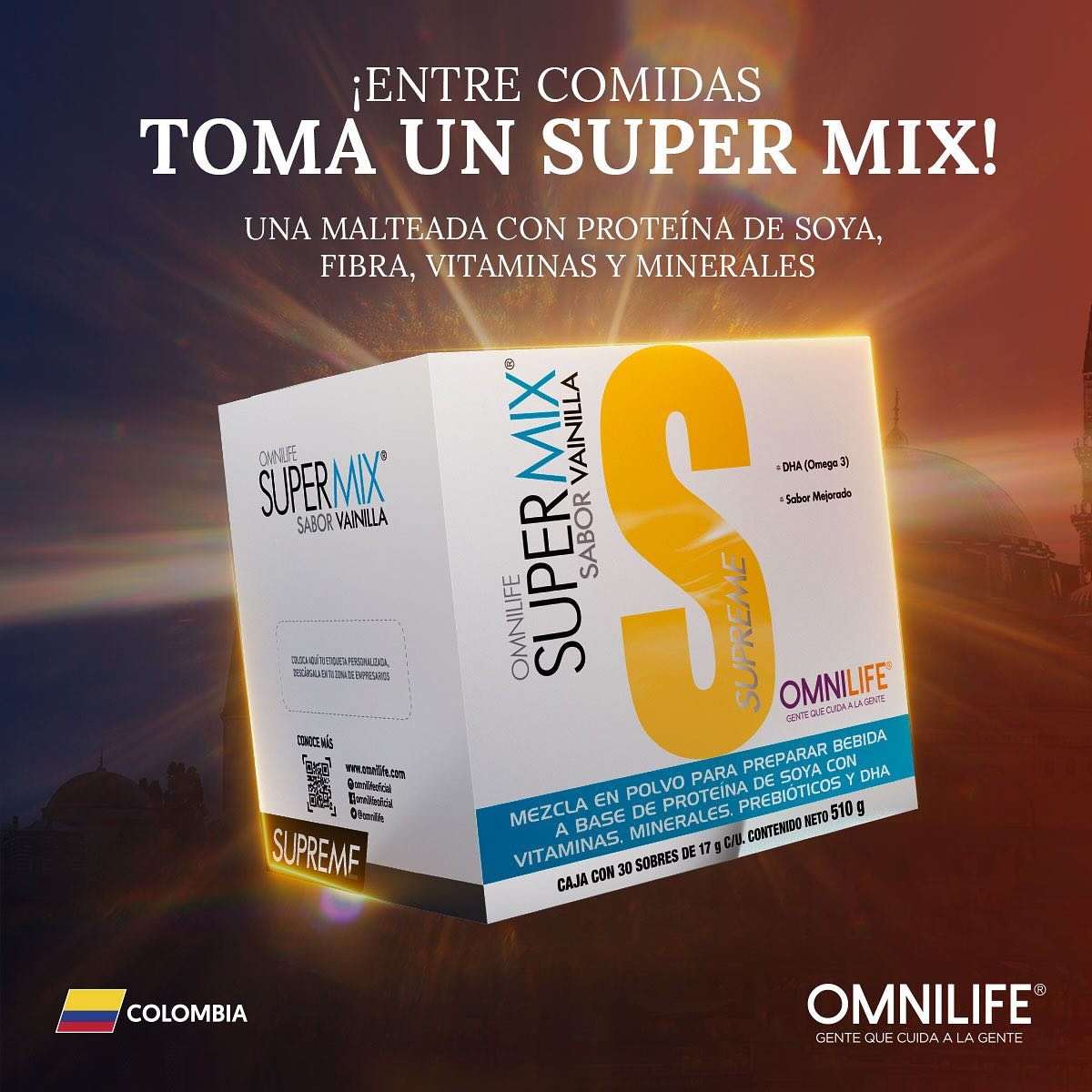 SUPERMIX Vainilla – Nutrición completa en cada sorbo