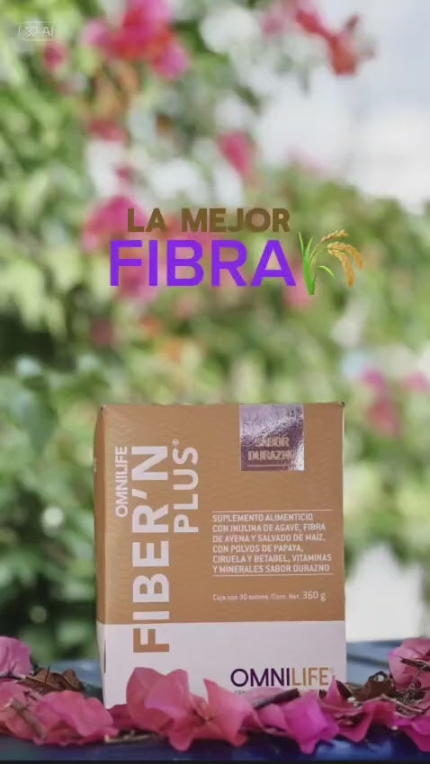Fiber’n Plus Supreme Durazno Fibra con Sabor: Tu Digestión en Equilibrio Natural
